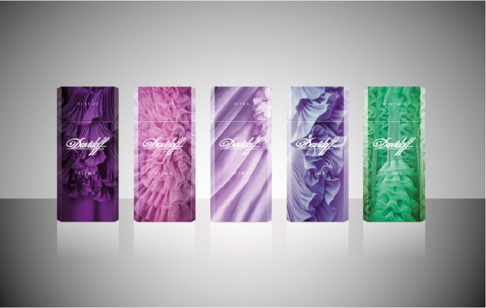 davidoff cigarettes purple Brand New World Russia :: Selected Works :: Davidoff Slims Cigarettes
